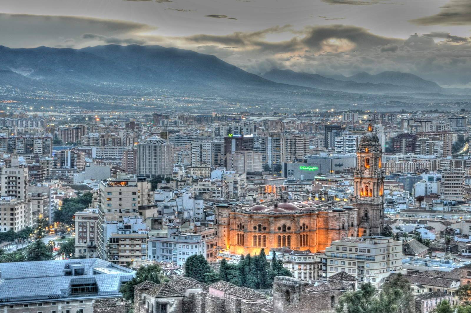 City of Malga, Spain in HDR by anderm