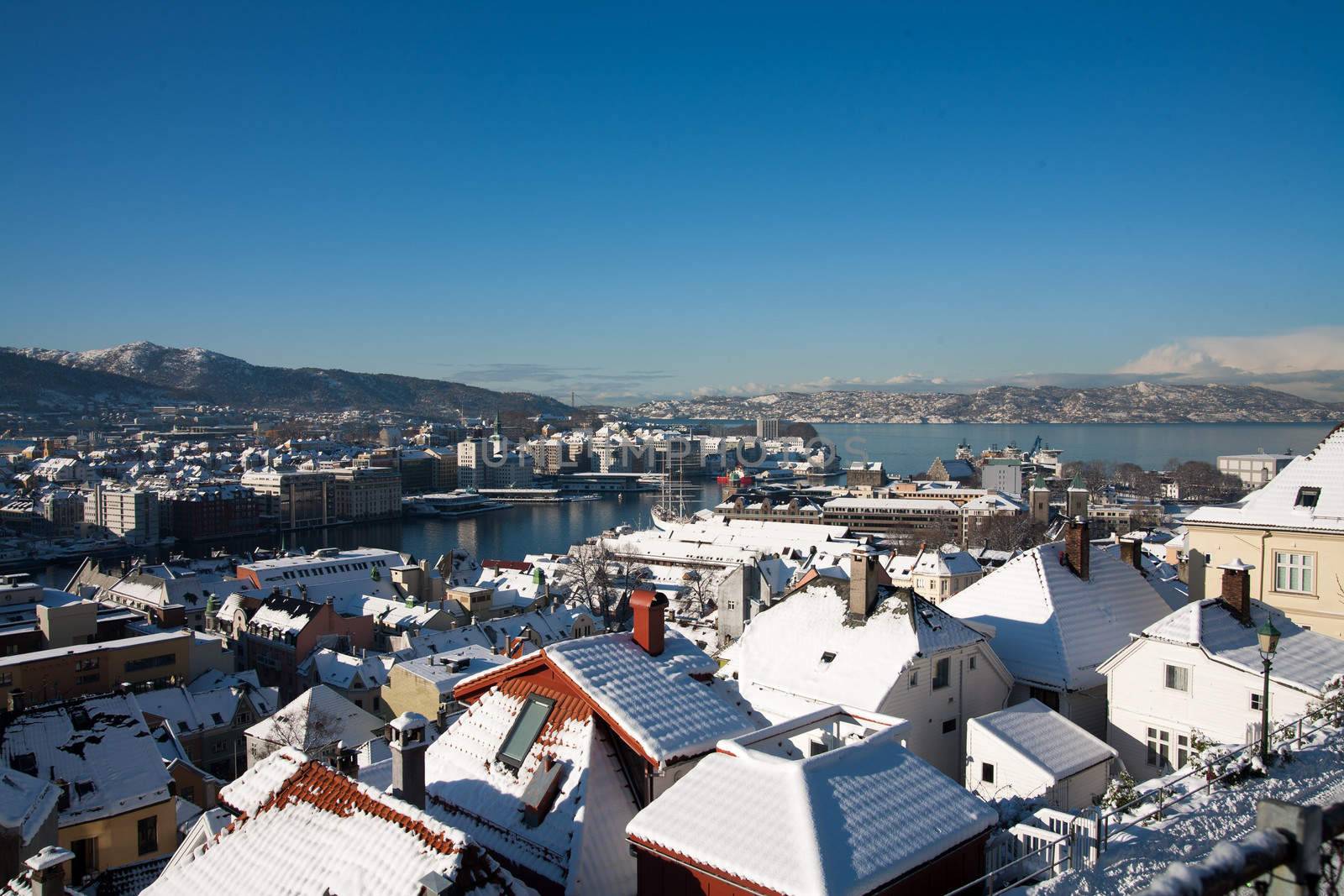 Bergen is Norway's second largest city and is situated on the North Sea is the western side of the country. The city is often referred to as "The gateway to the fjords"