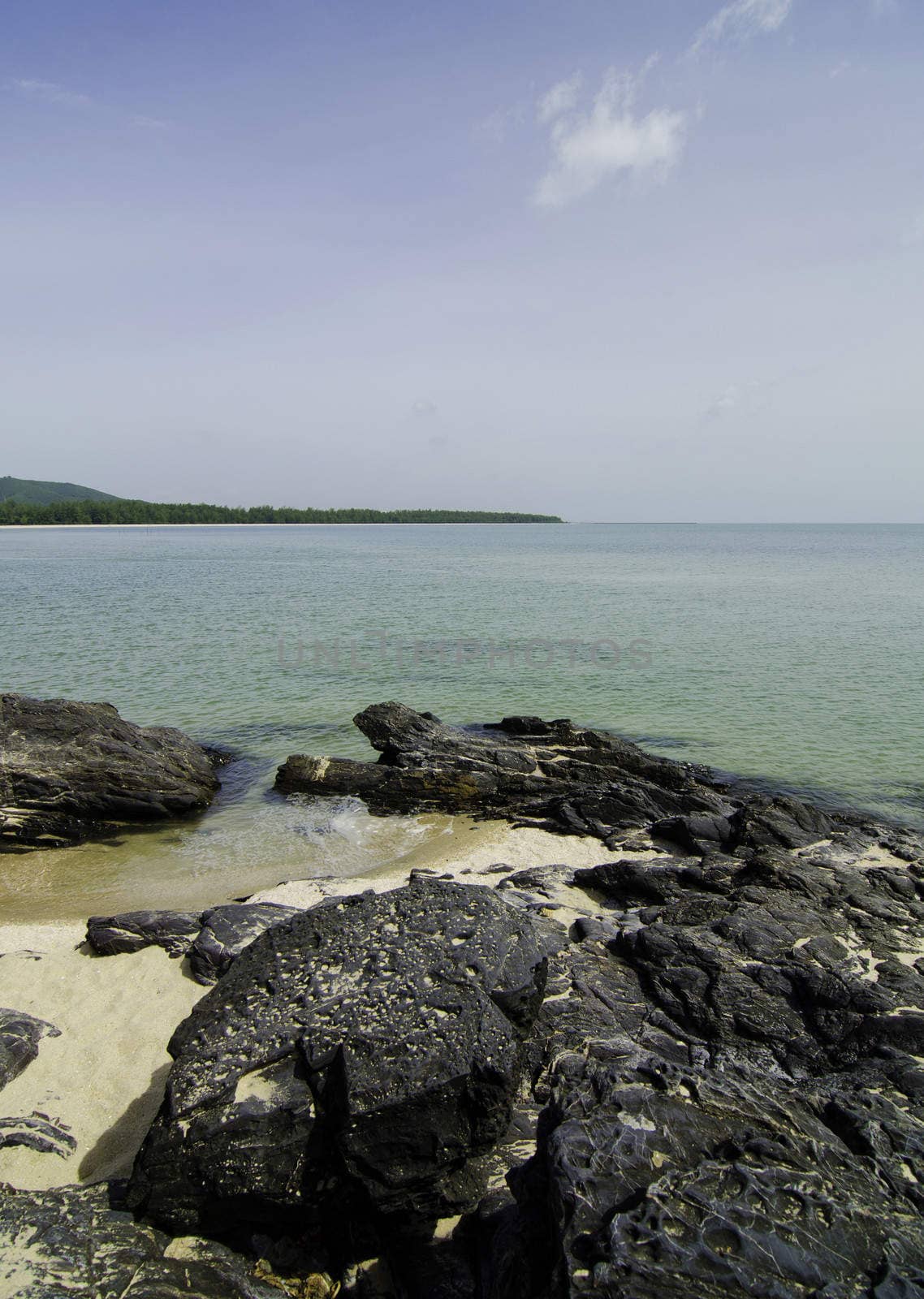 Samila beach in Songkhla province, Thailand  by siraanamwong