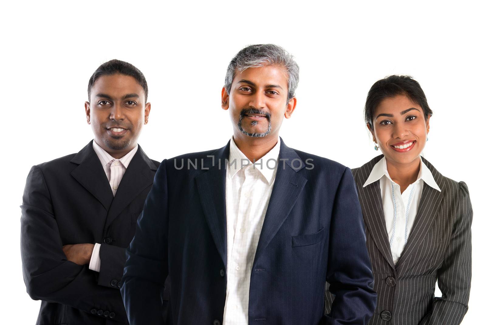 Indian businessteam.  by szefei