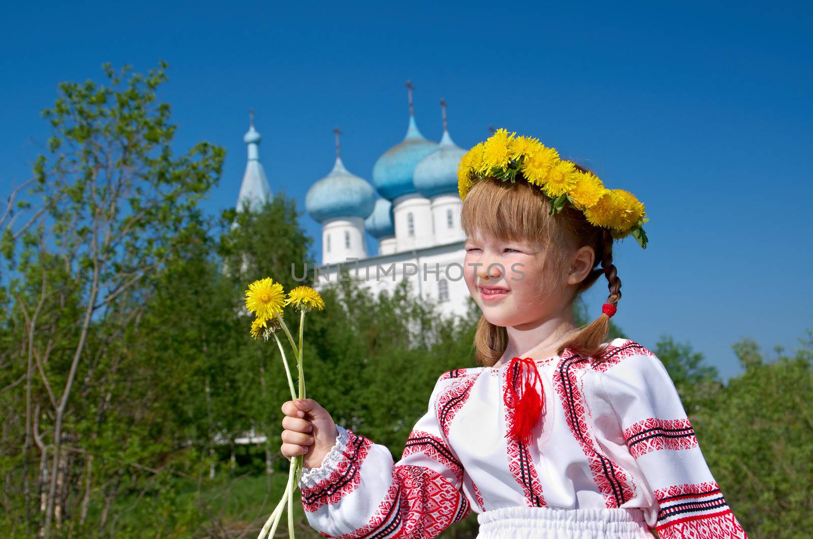 Russian  girl on church by Fanfo