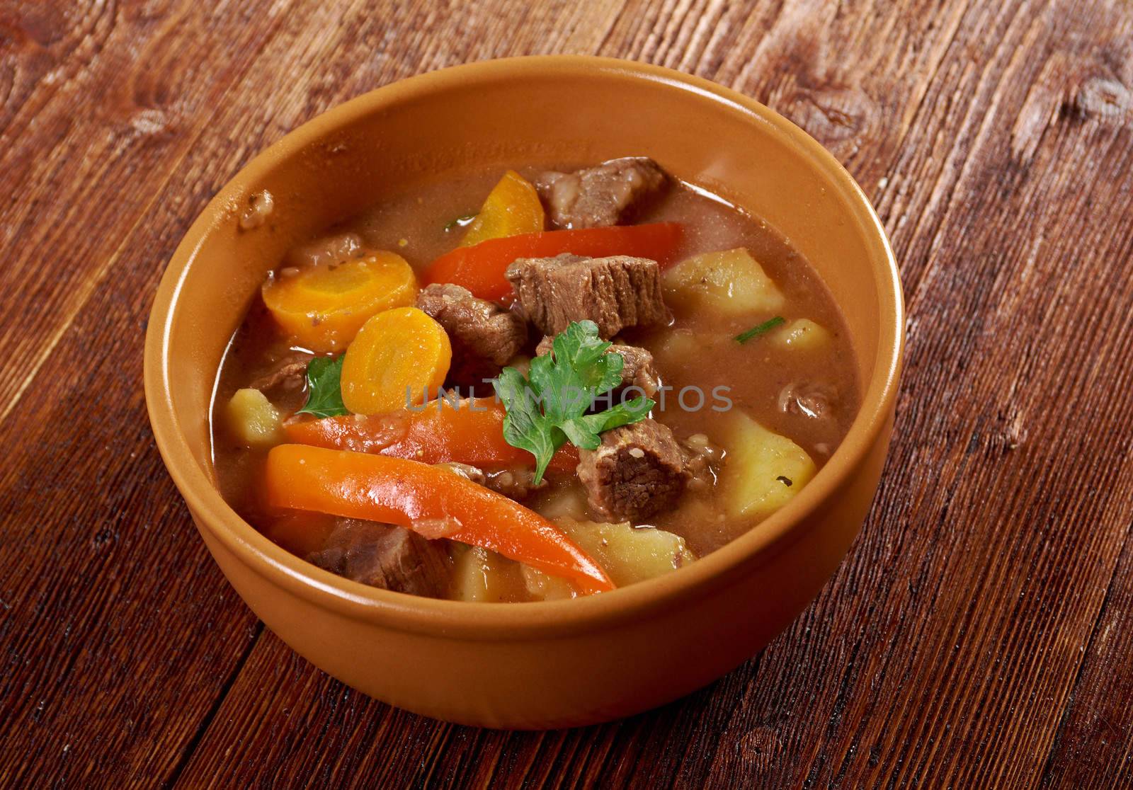 Irish stew with tender lamb meat by Fanfo