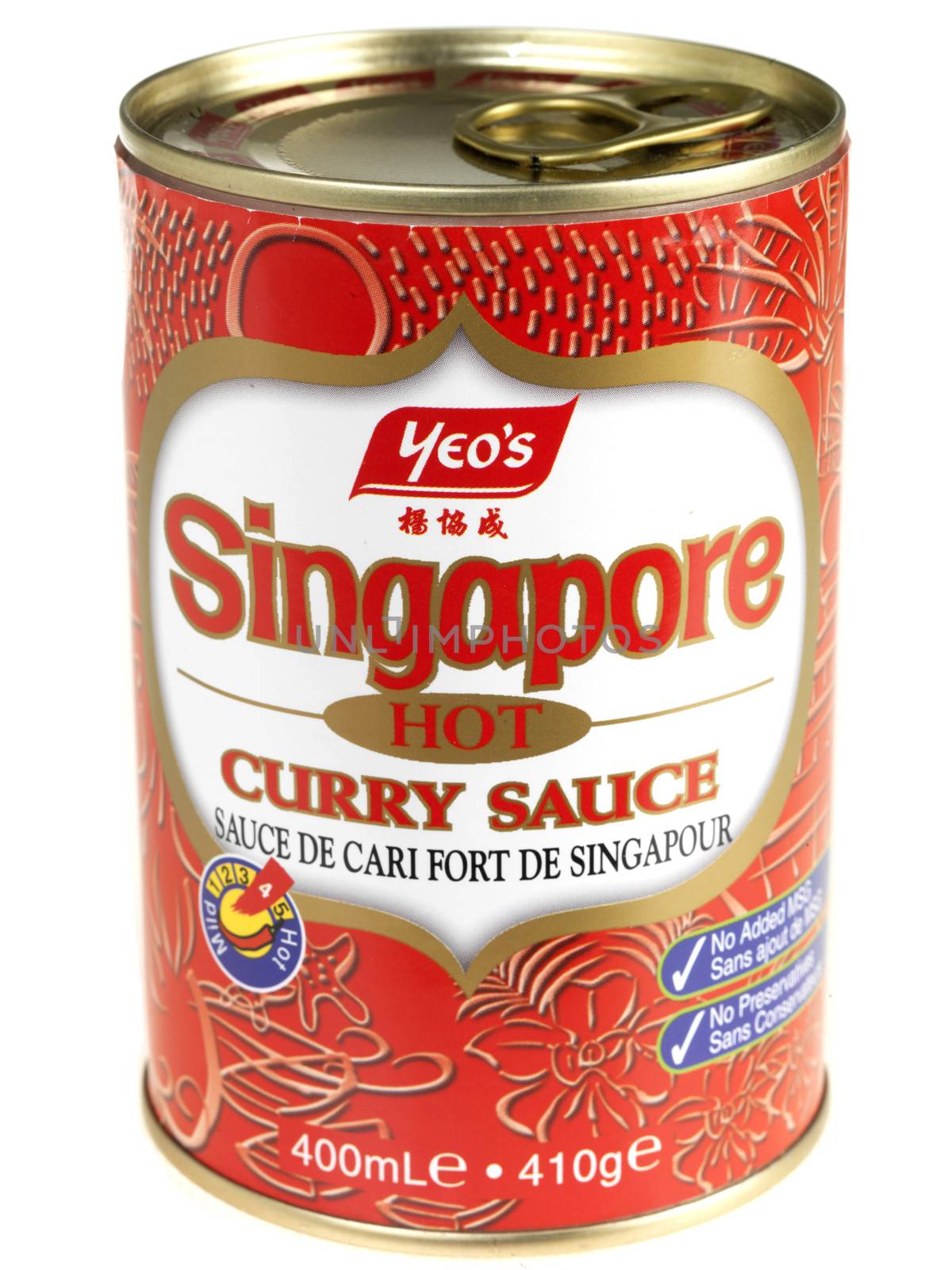 Tin of Singapore Curry Sauce by Whiteboxmedia