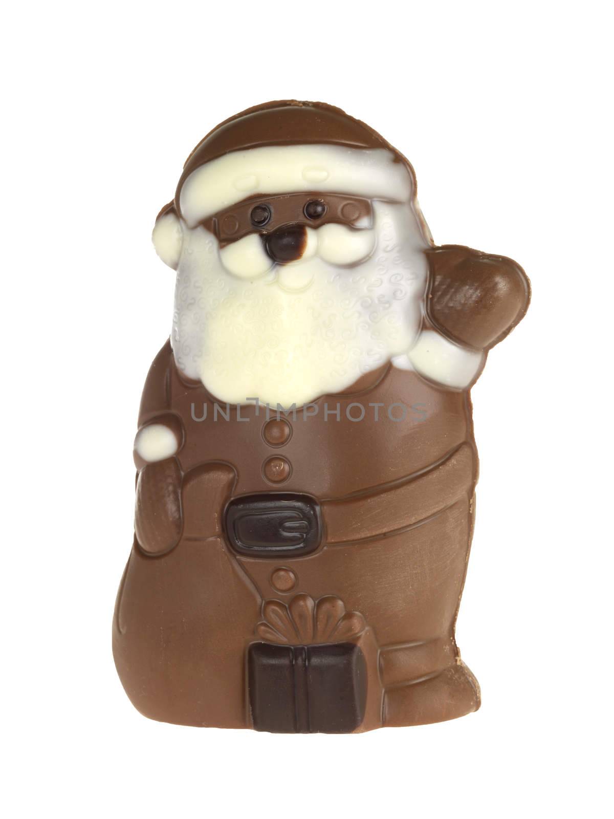 Milk Chocolate Santa Claus by Whiteboxmedia