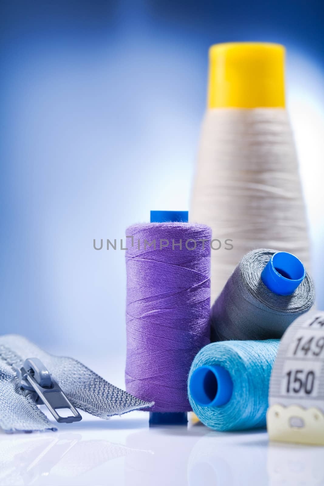 composition of sewing items
