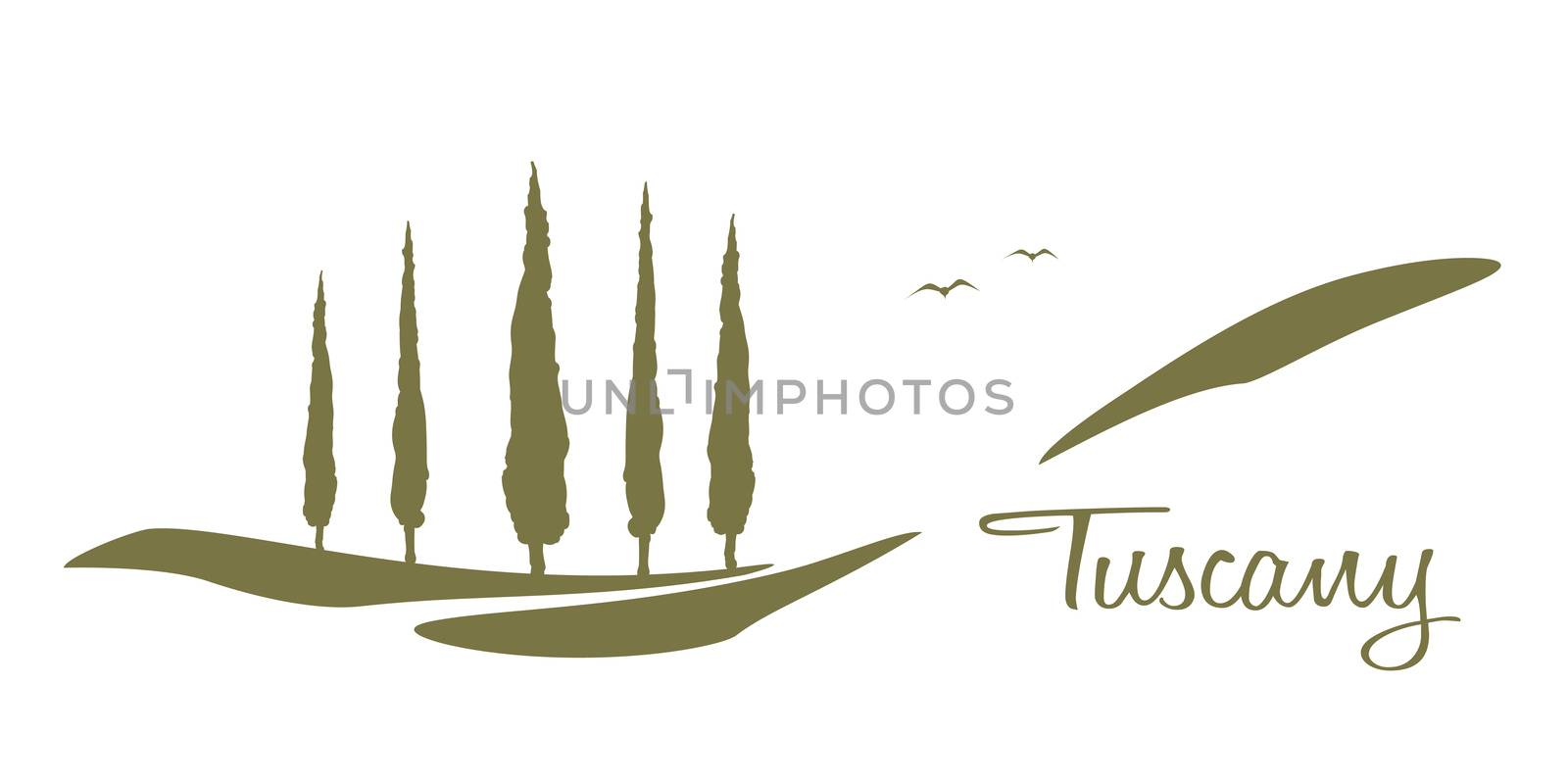 Tuscany graphic by magann