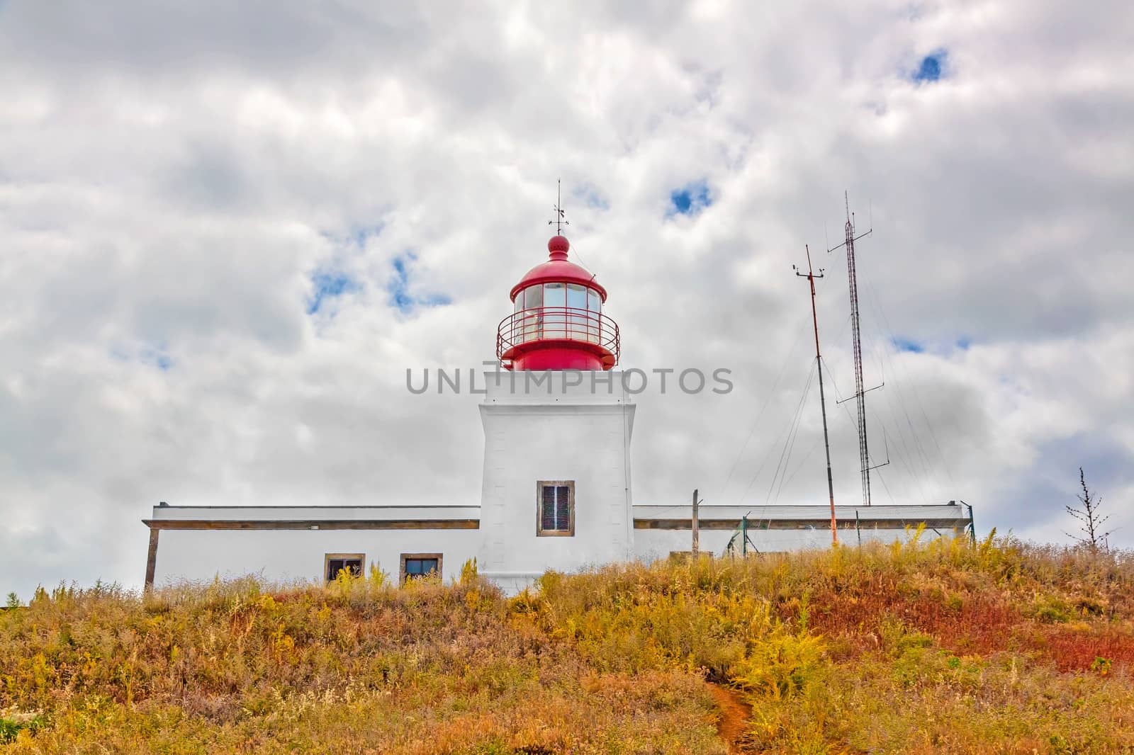 Lighthouse Ponta do Pargo, Madeira, Portugal