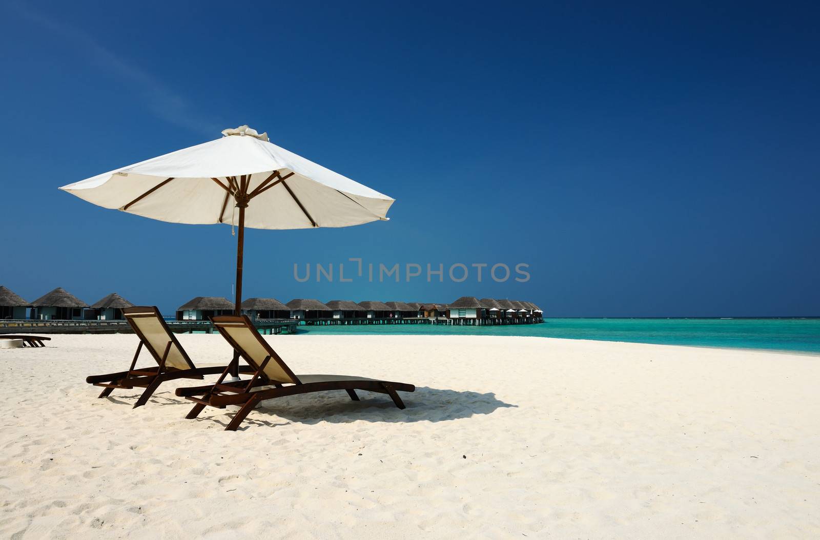 Beautiful beach at Maldives, South Male Atoll