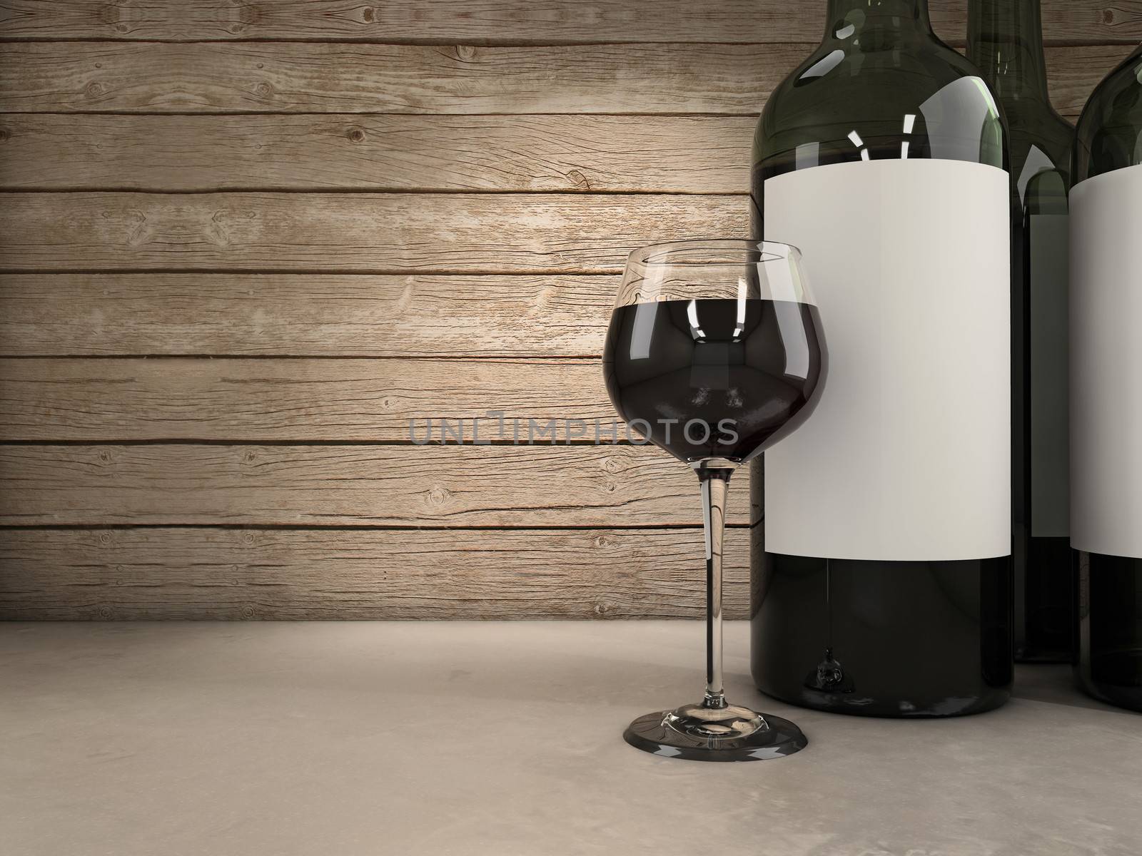 Wine background by dynamicfoto