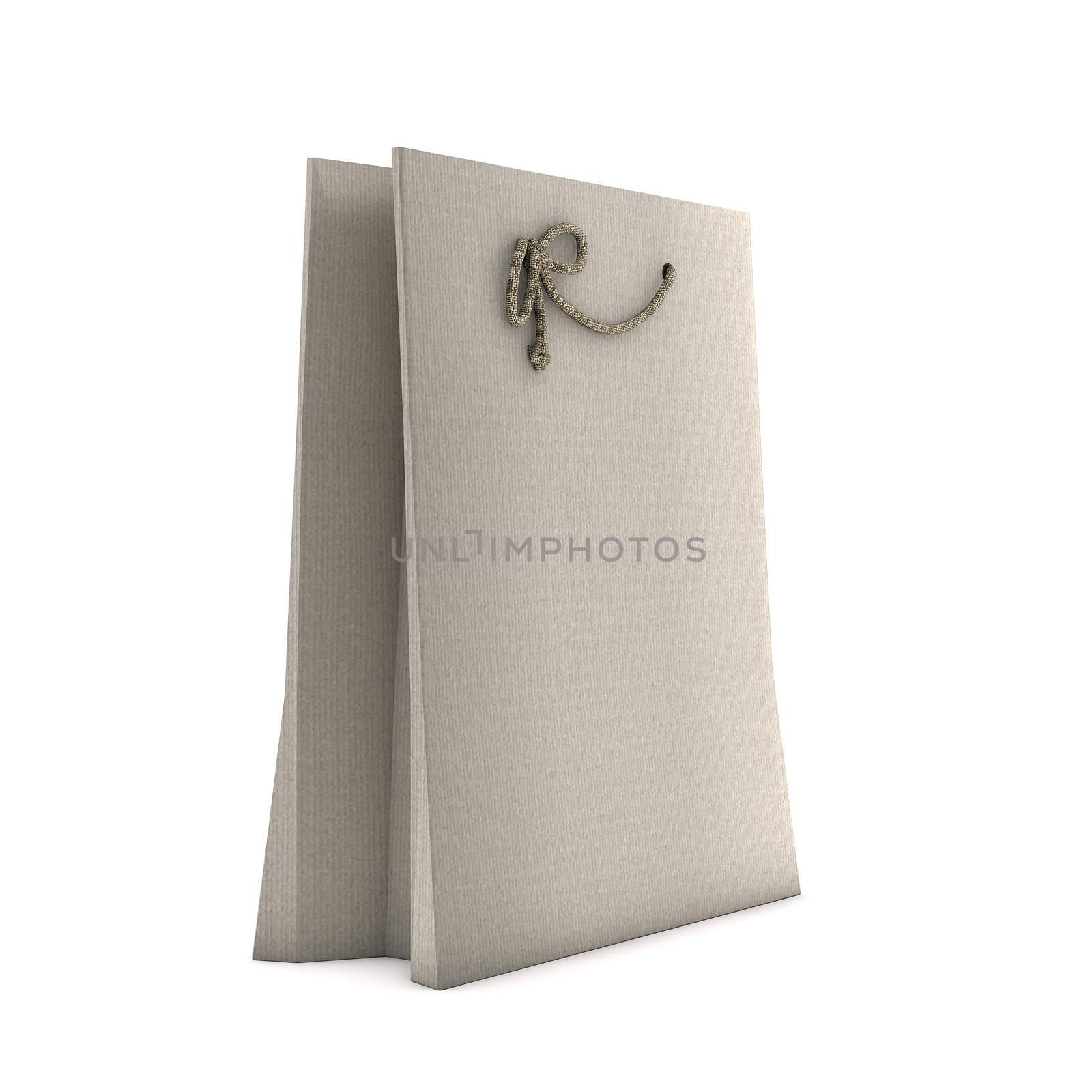 Shopping bag isolated by dynamicfoto