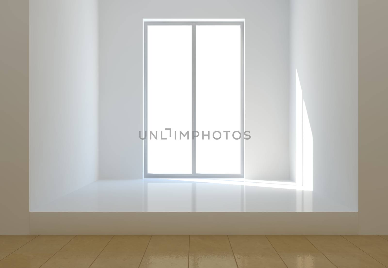 Room with window by dynamicfoto