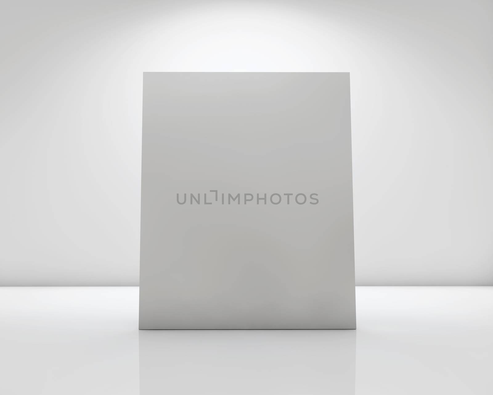 White card label by dynamicfoto