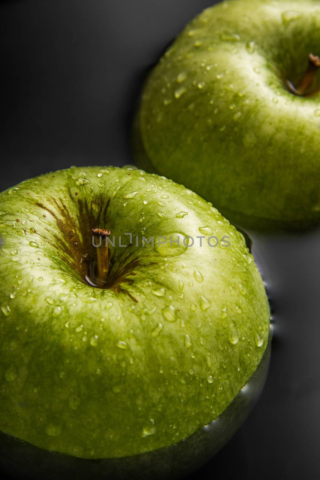 Apples background by dynamicfoto