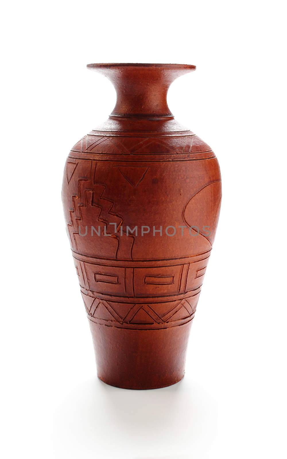 Traditional clay jar by dynamicfoto