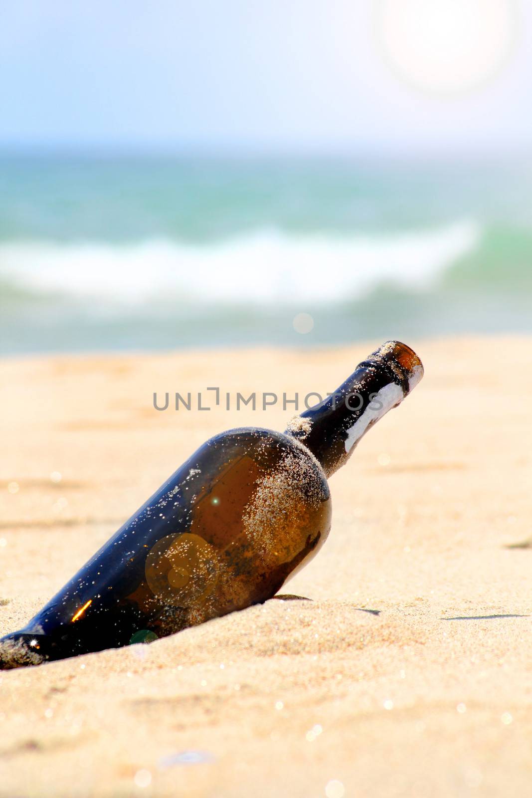 Lost bottle by dynamicfoto