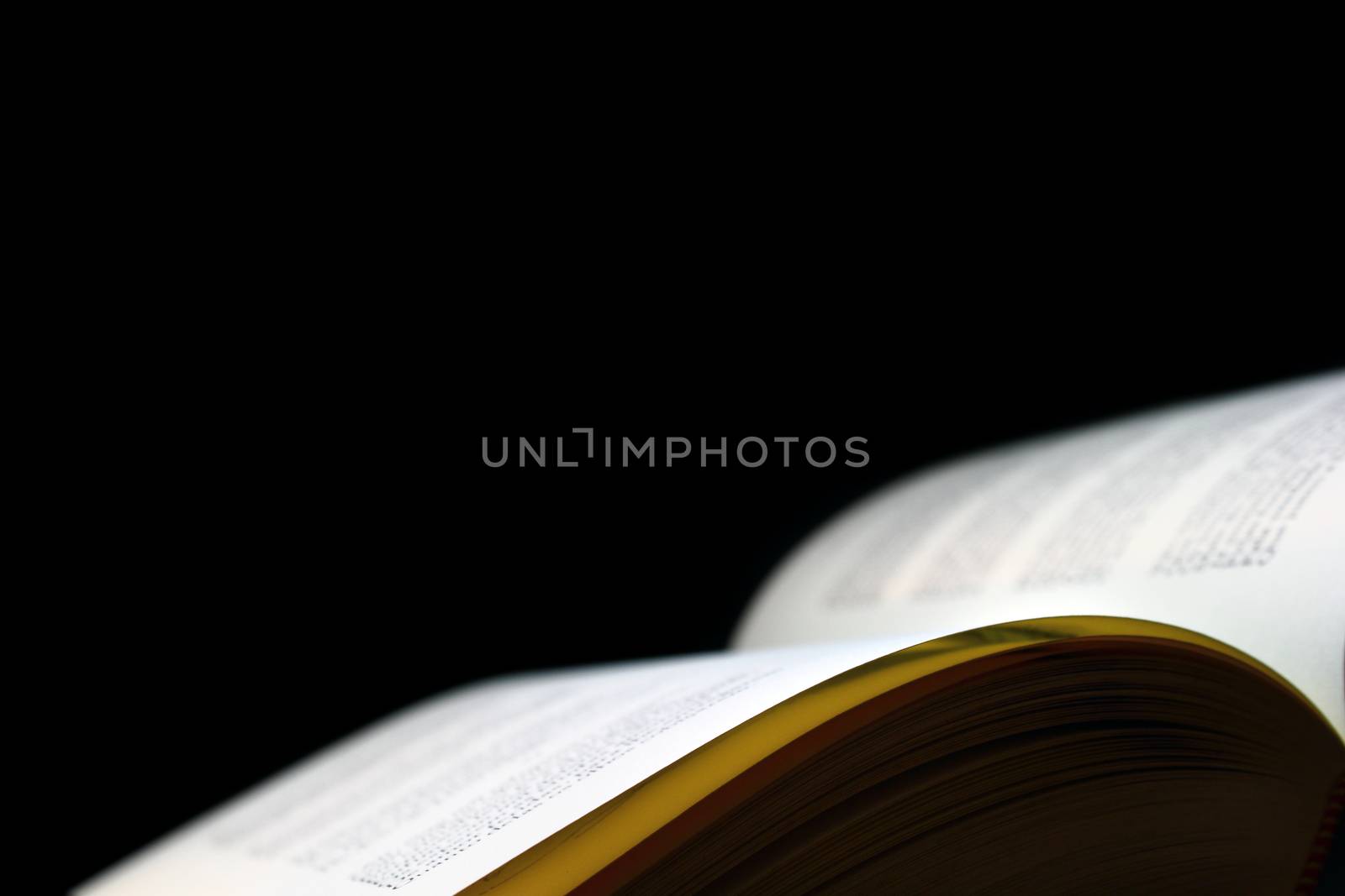Opened book by dynamicfoto