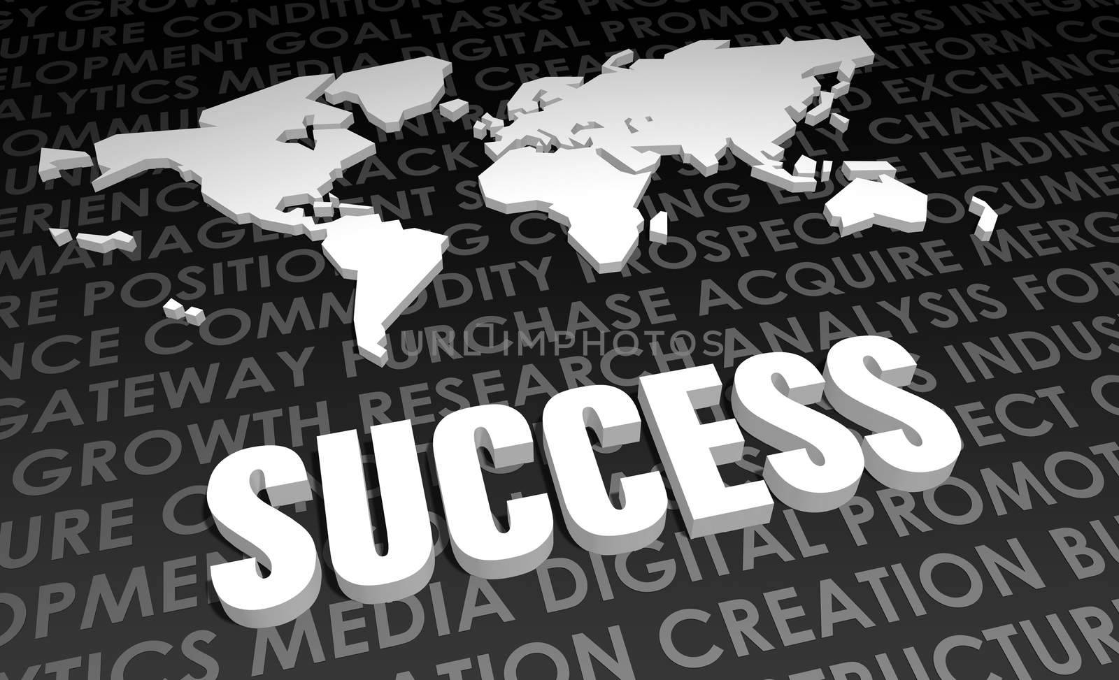 Success Industry Global Standard on 3D Map