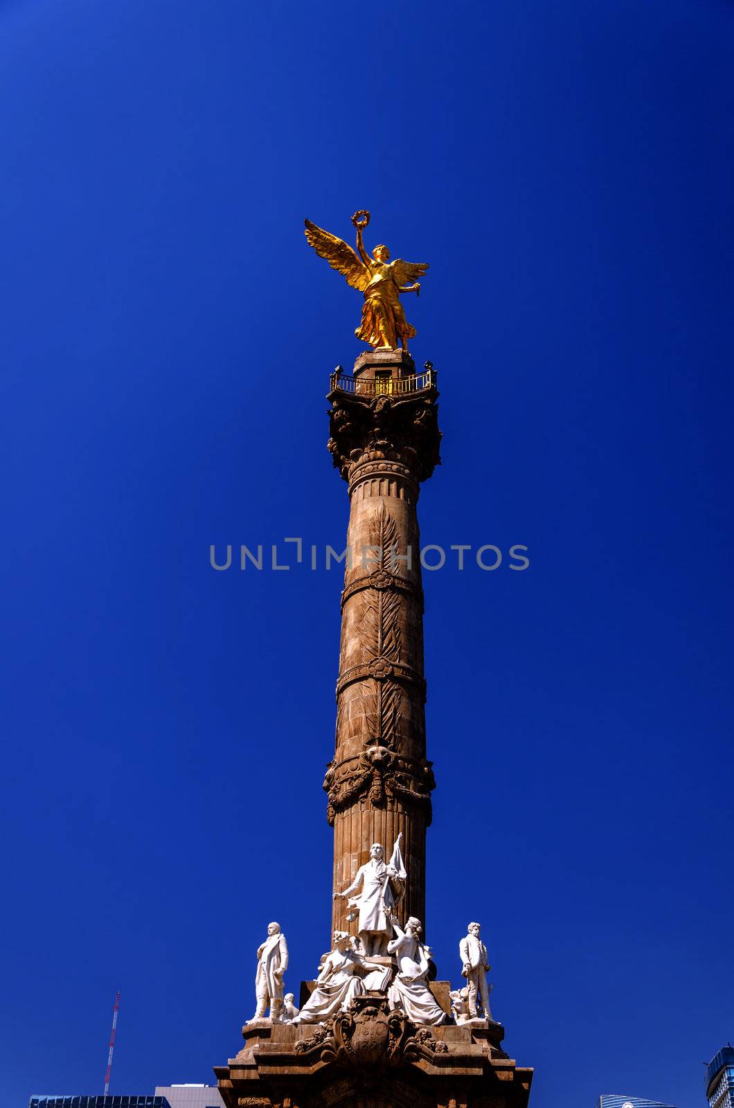 Angel of Independence monument in Mexico City