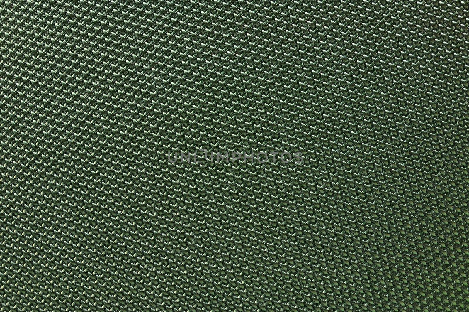 Dark green weaving fabric texture background