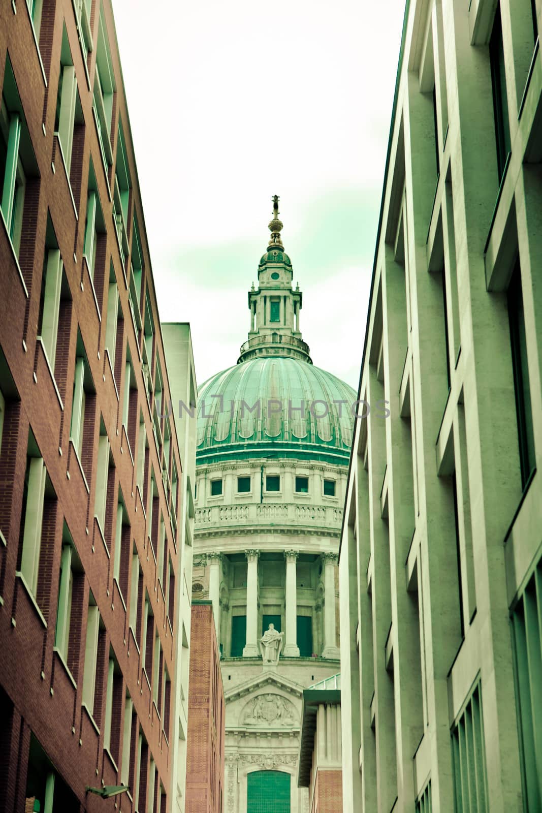 Dome of St. Paul's Cathedral in London