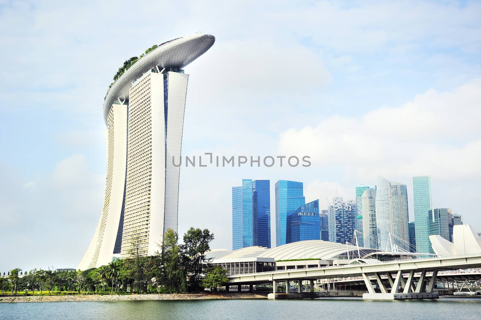 Singapore panorama.  Singapore has long been recognized as one of the best cities for business. 