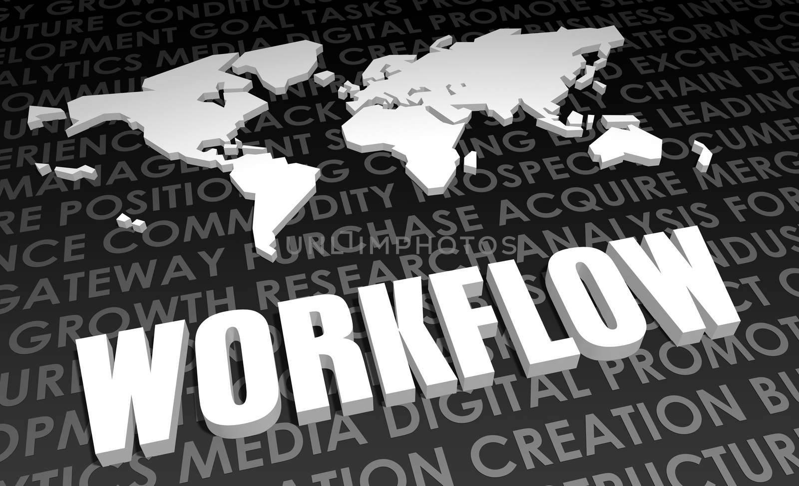 Workflow Industry Global Standard on 3D Map