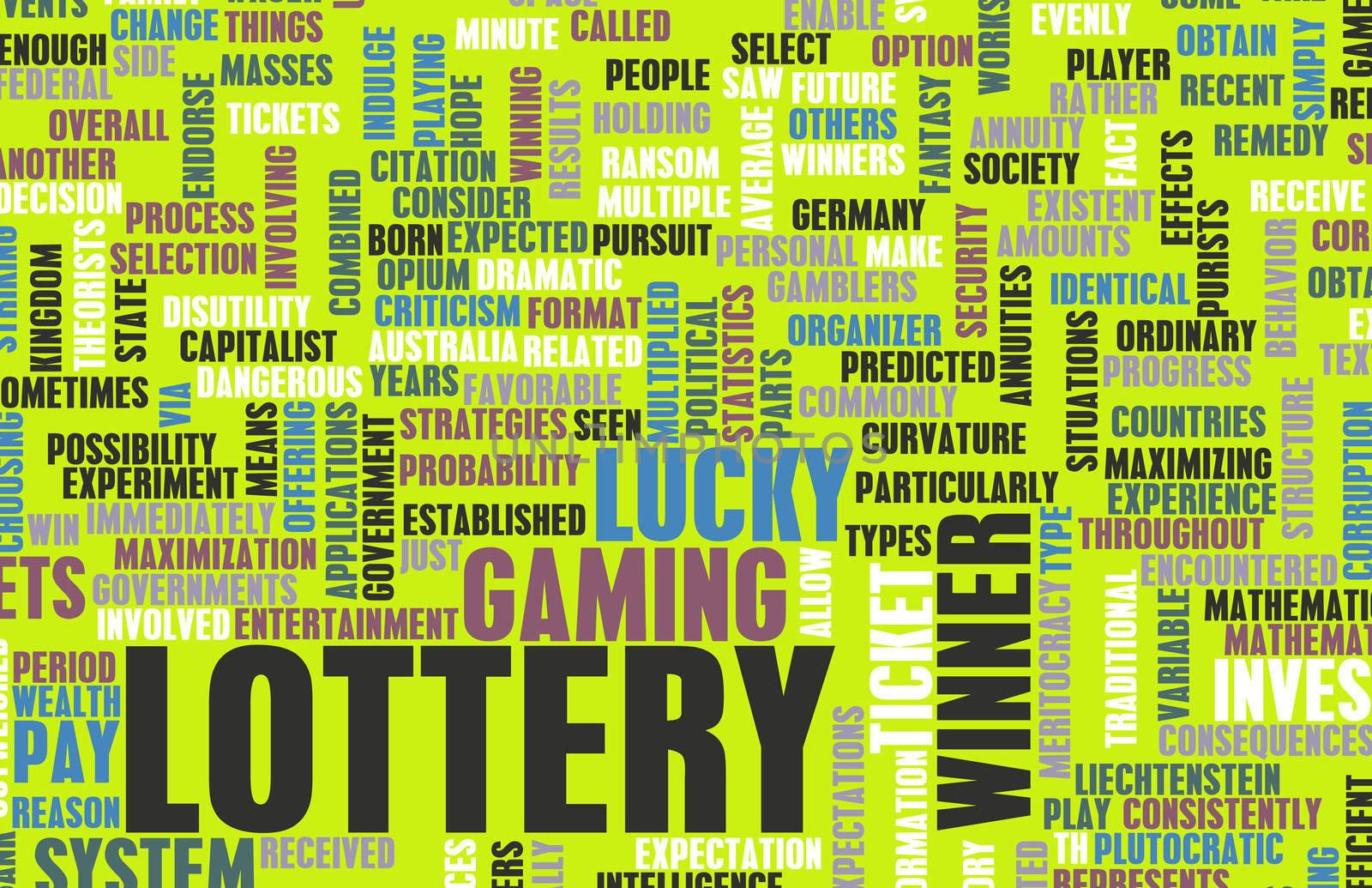 Lottery Ticket of a Lucky Selected Winner