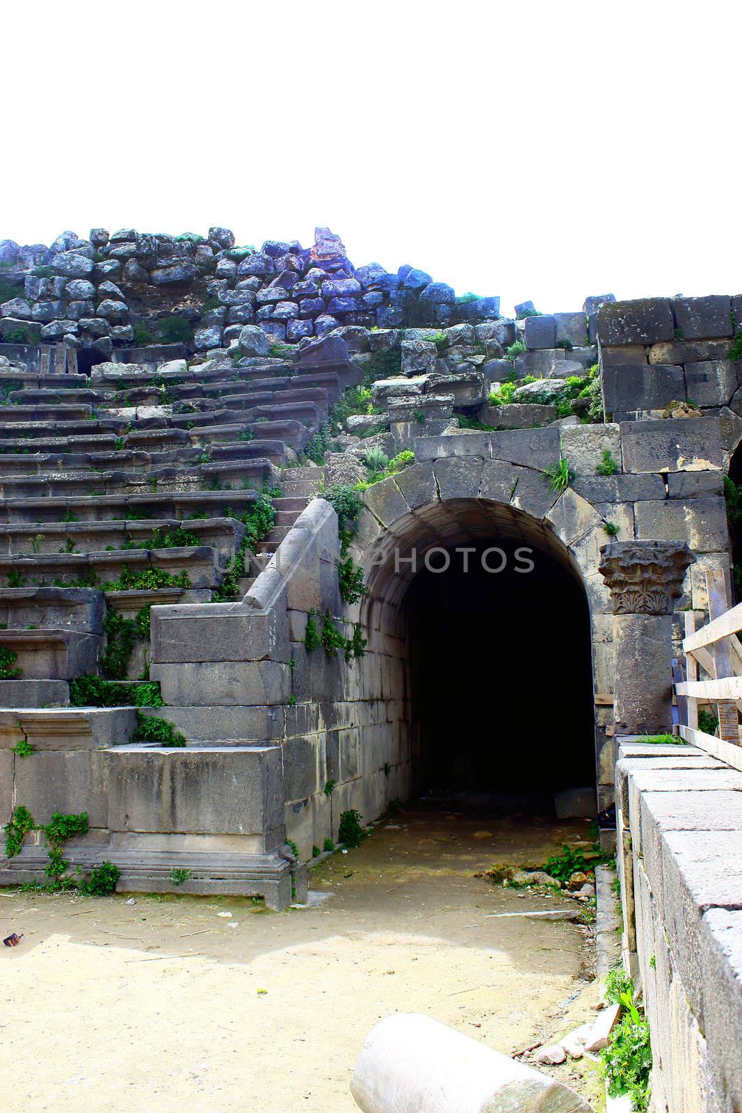Umm Qais Theater, Gadara City north-west of Jordan