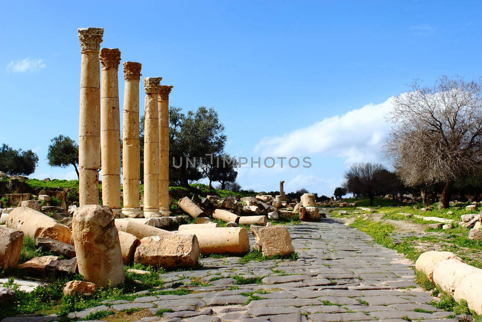 Umm Qais, Gadara City north-west of Jordan