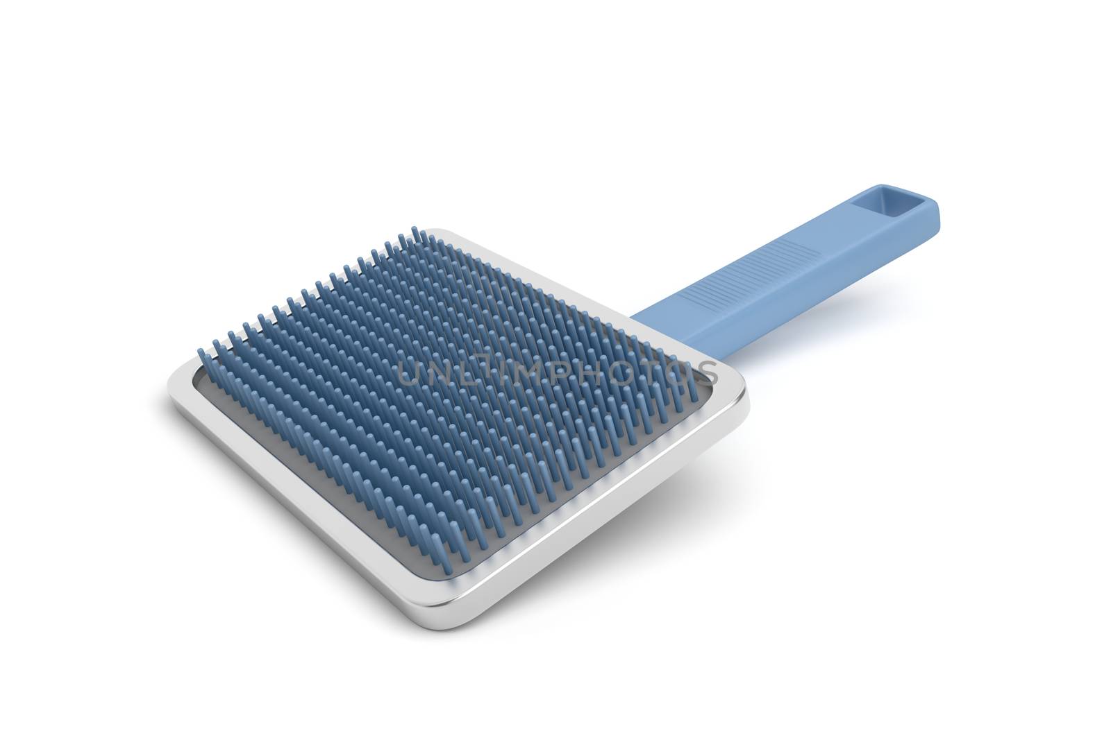 Comb for animals on white background