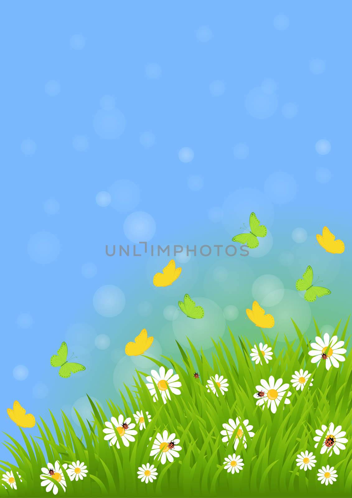 spring background by rodakm