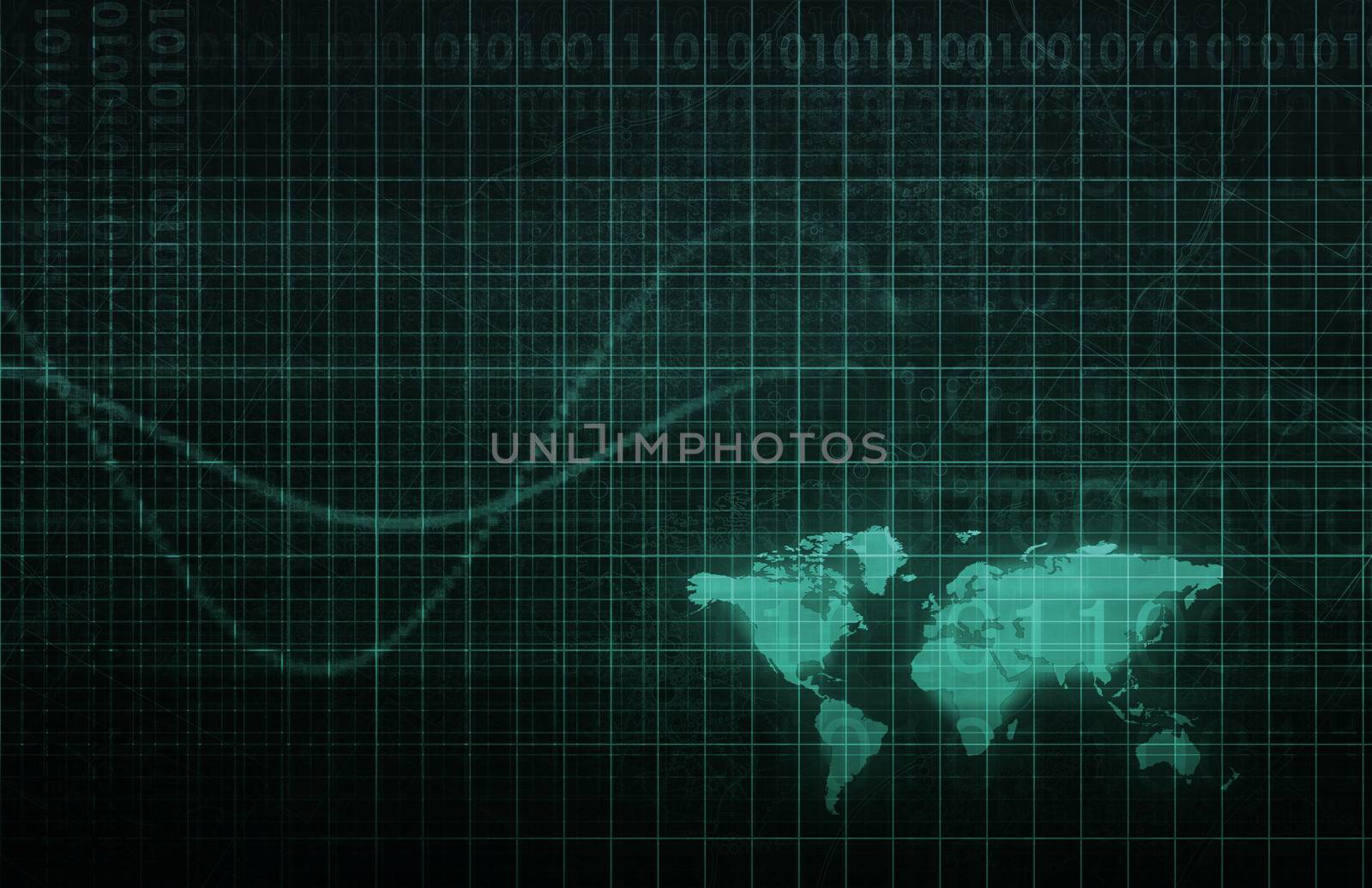 Digital Background Internet Concept as a Art