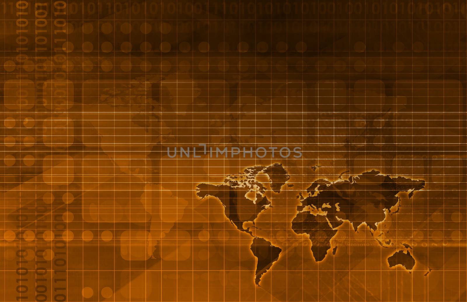 Modern Digital Background as a Creative Art