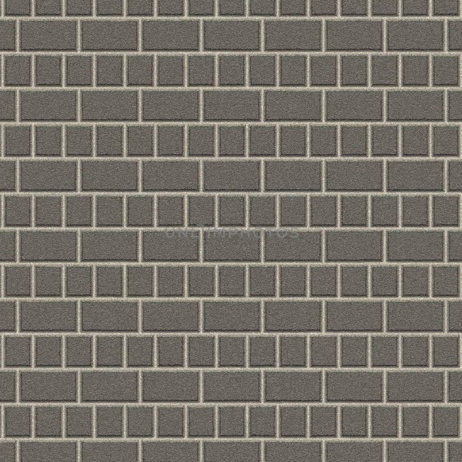 pattern from concrete bricks by sfinks