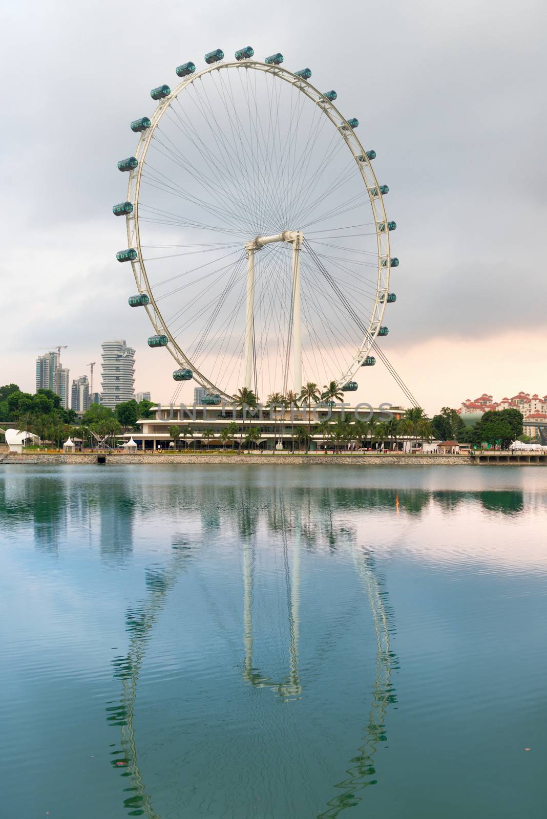 Ferris wheel - Singapore Flyer by iryna_rasko