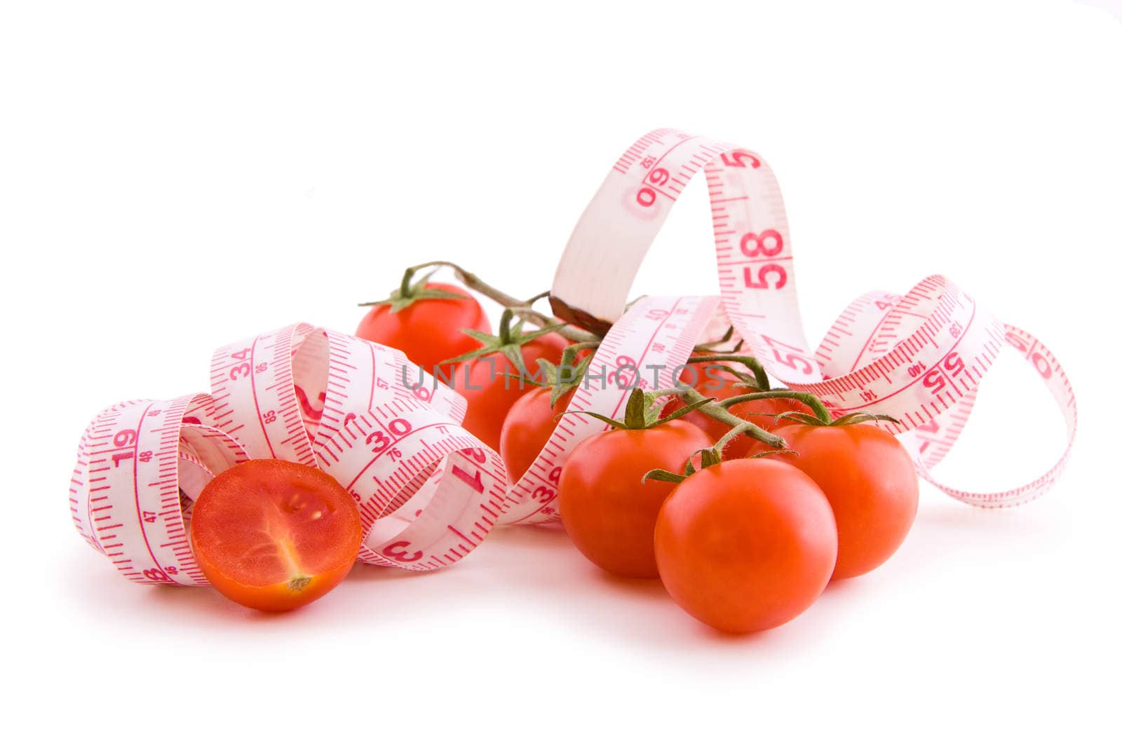 Tomatoes and tailor tape by Gbuglok