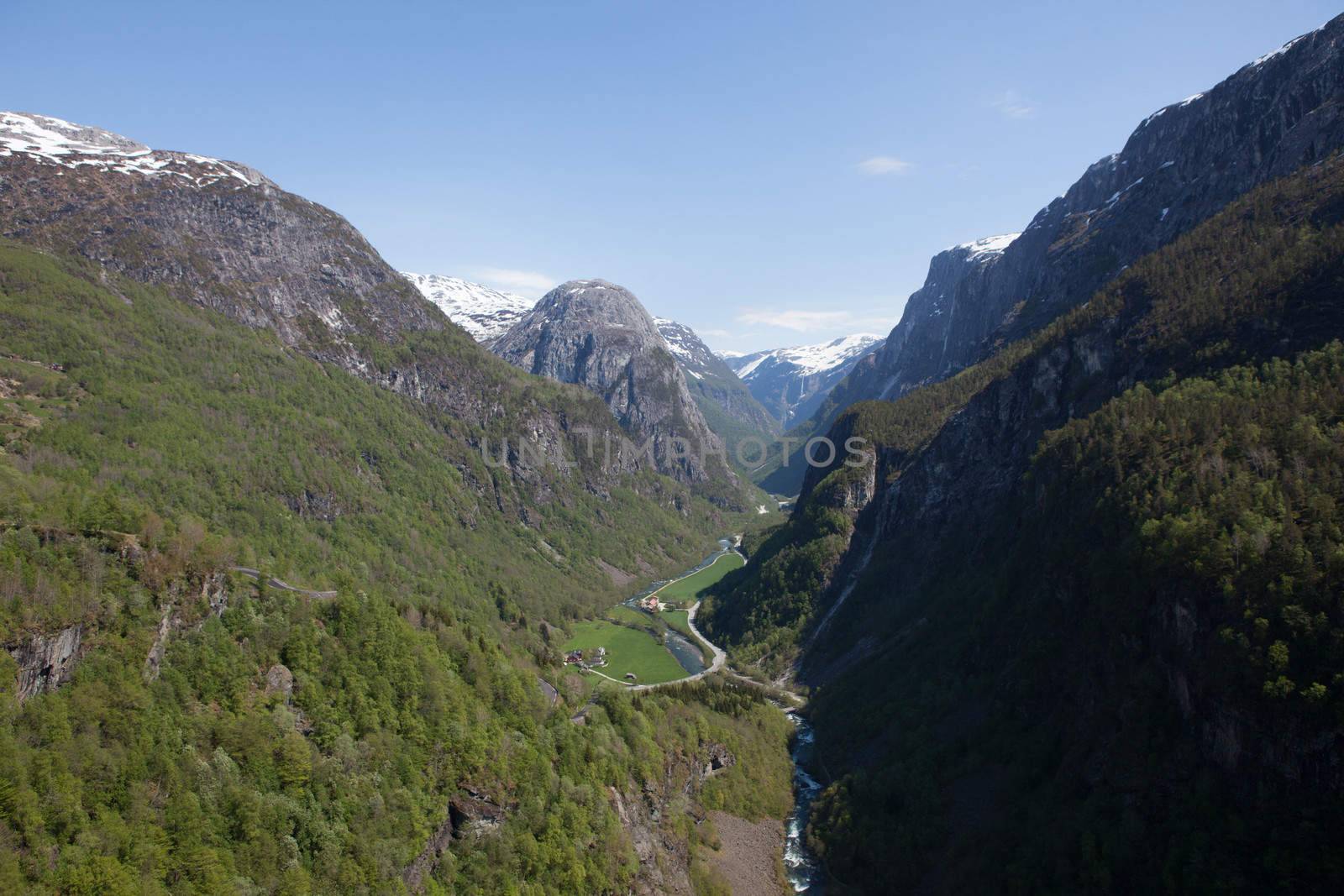 Norwegian landscape by SveinOttoJacobsen