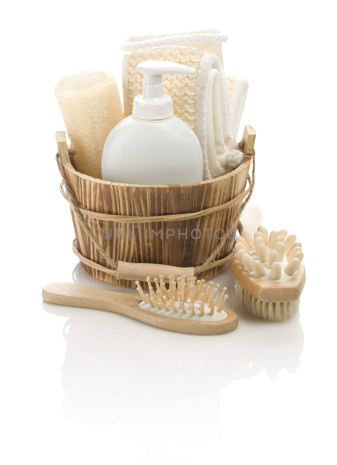 set for bathing