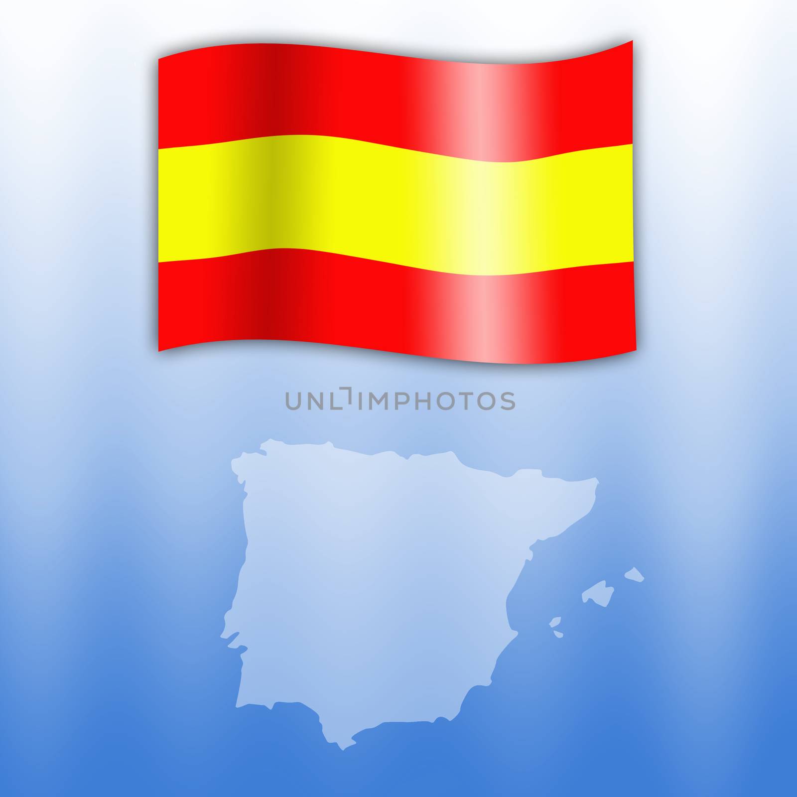 flag of Spain by sognolucido