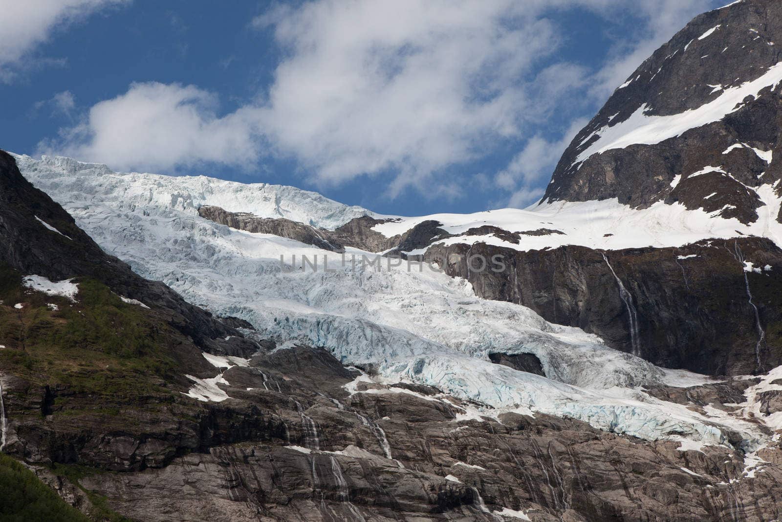 One of the many Norwegian glaciers