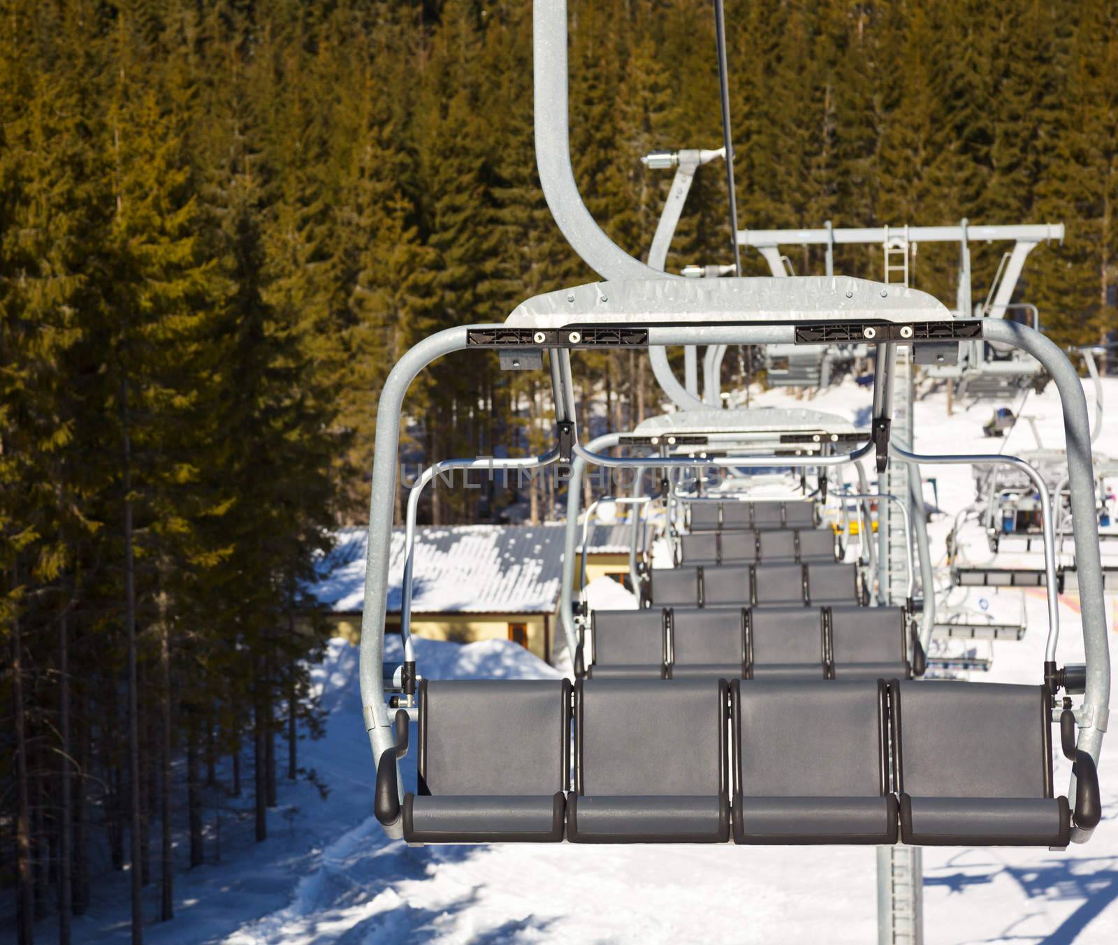 Ski lift by naumoid