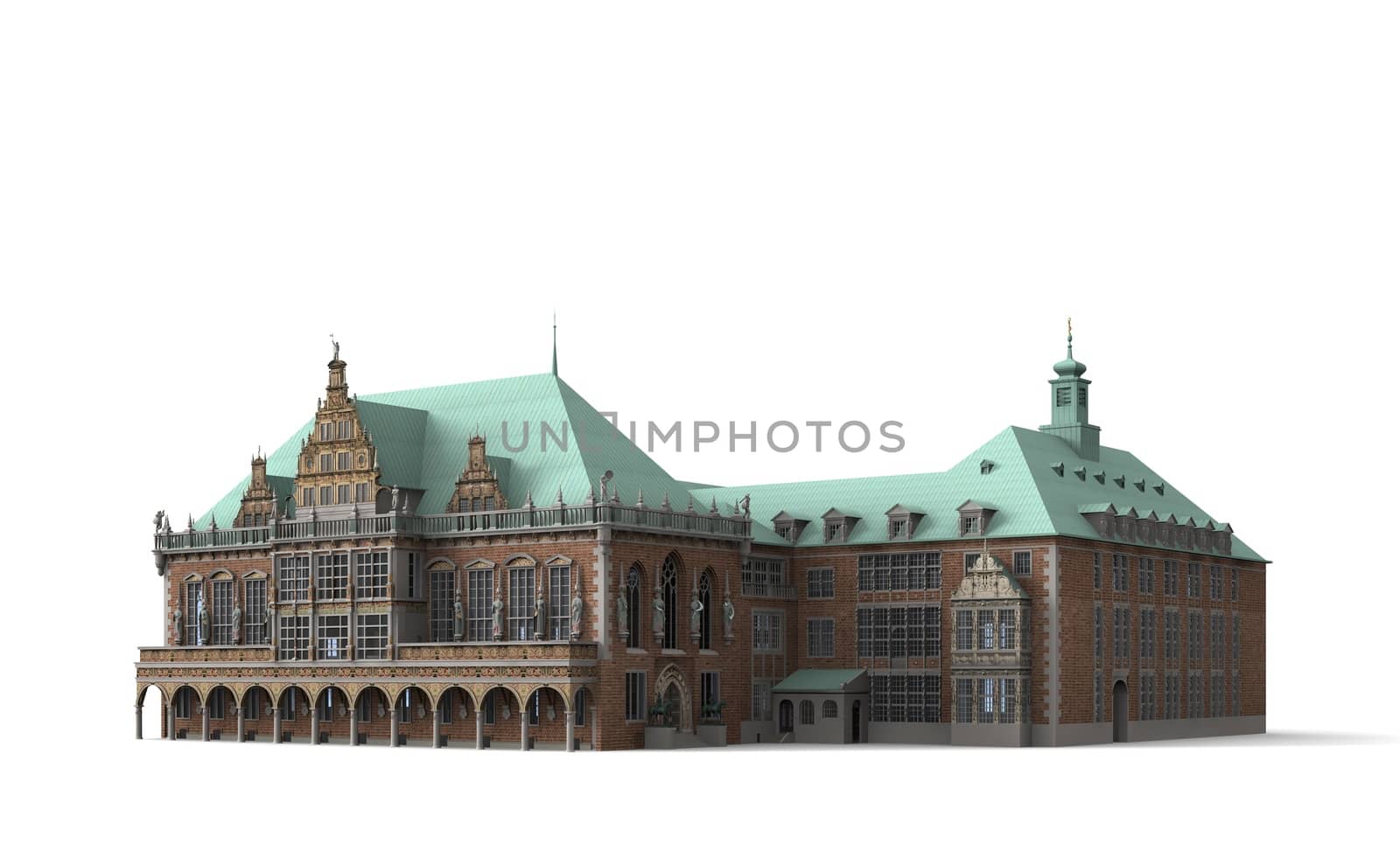 Bremen City Hall 3 by 3DAgentur