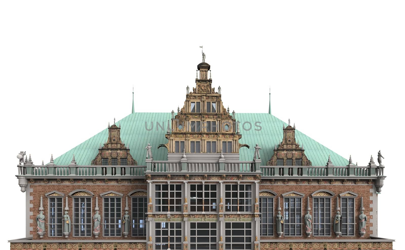 Bremen City Hall 12 by 3DAgentur