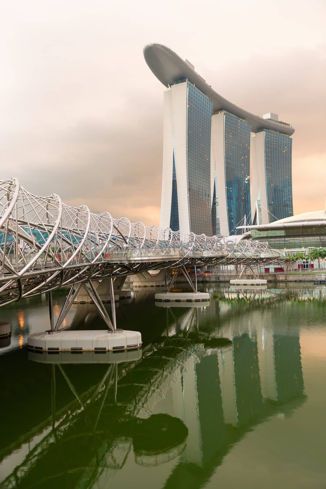 Modern architecture in Singapore city by iryna_rasko