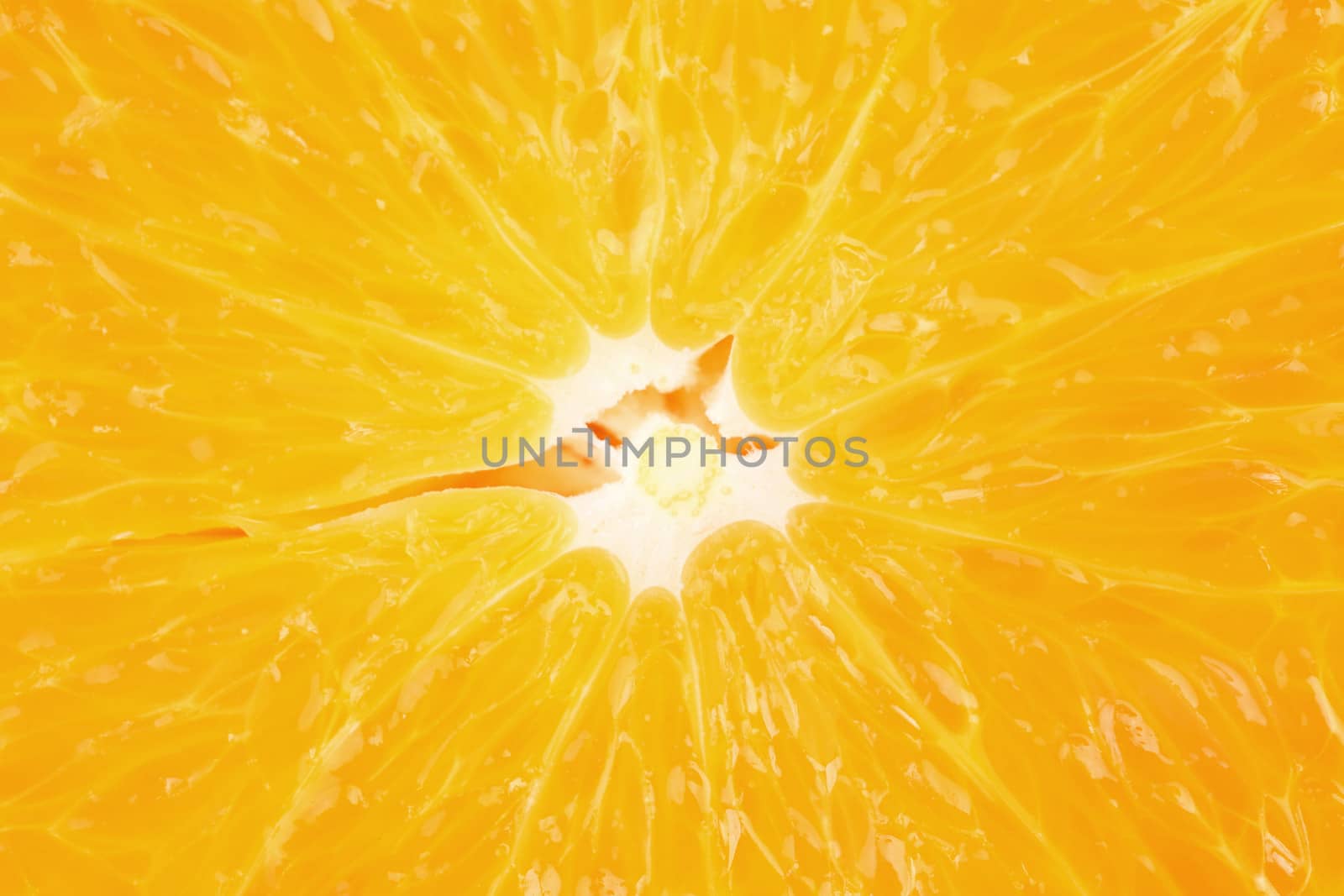 Orange pulp close-up as a background