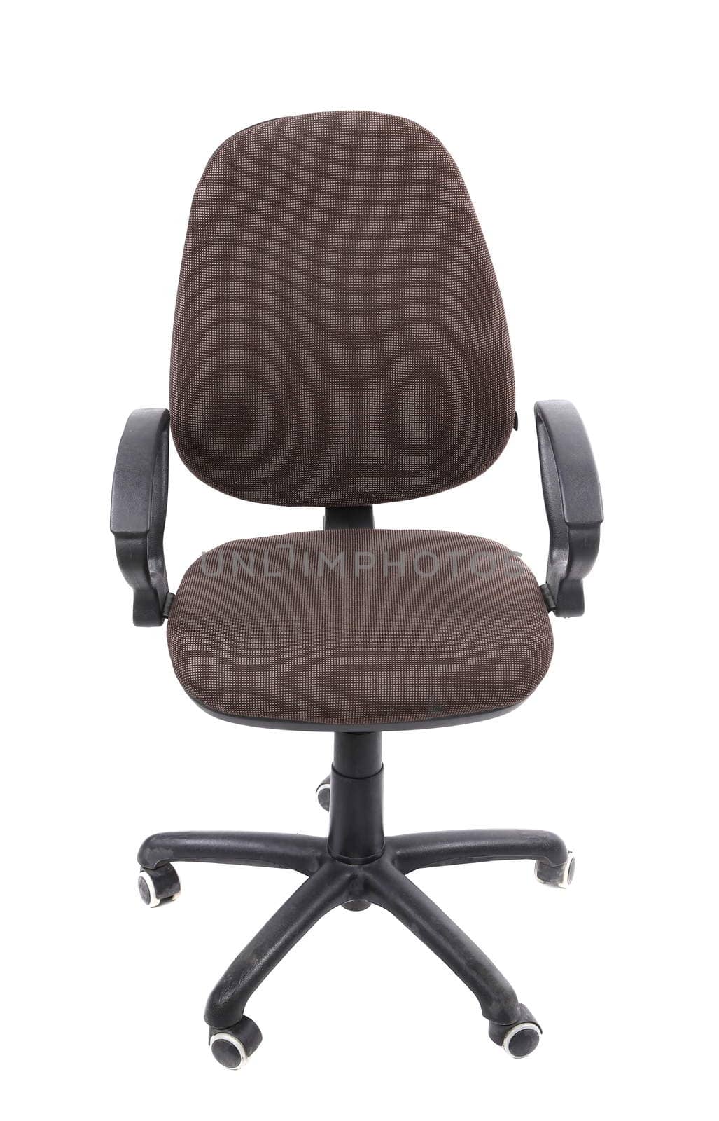 Office operators armchair isolated on a white background
