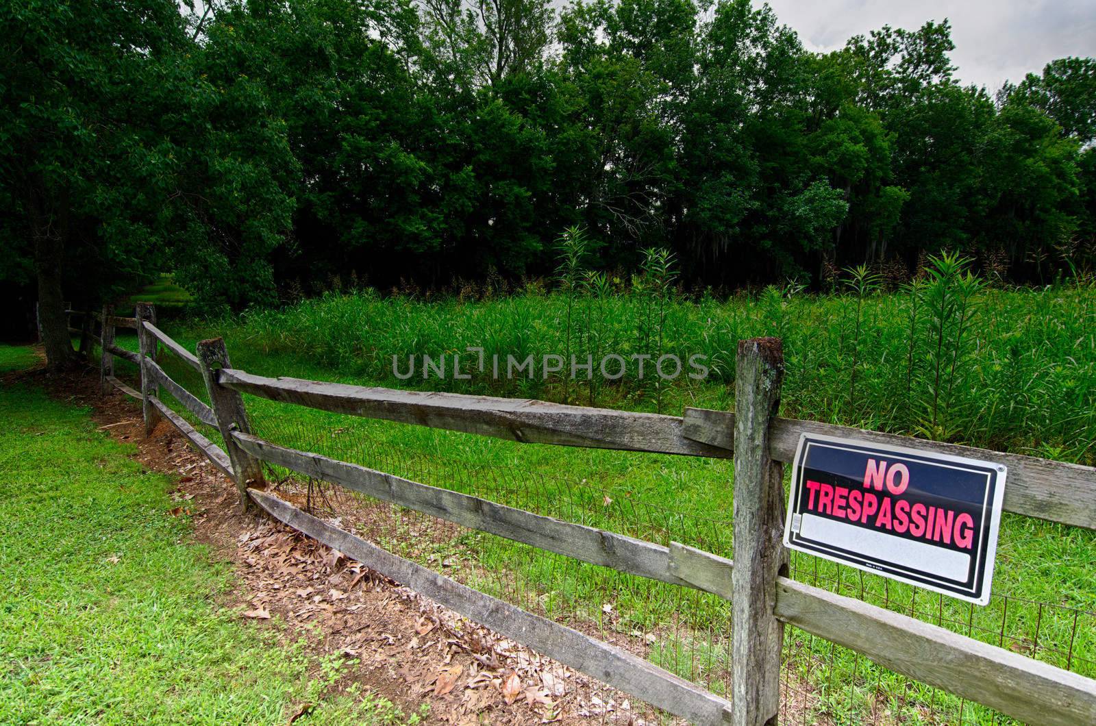 No Trespassing Sign by dehooks