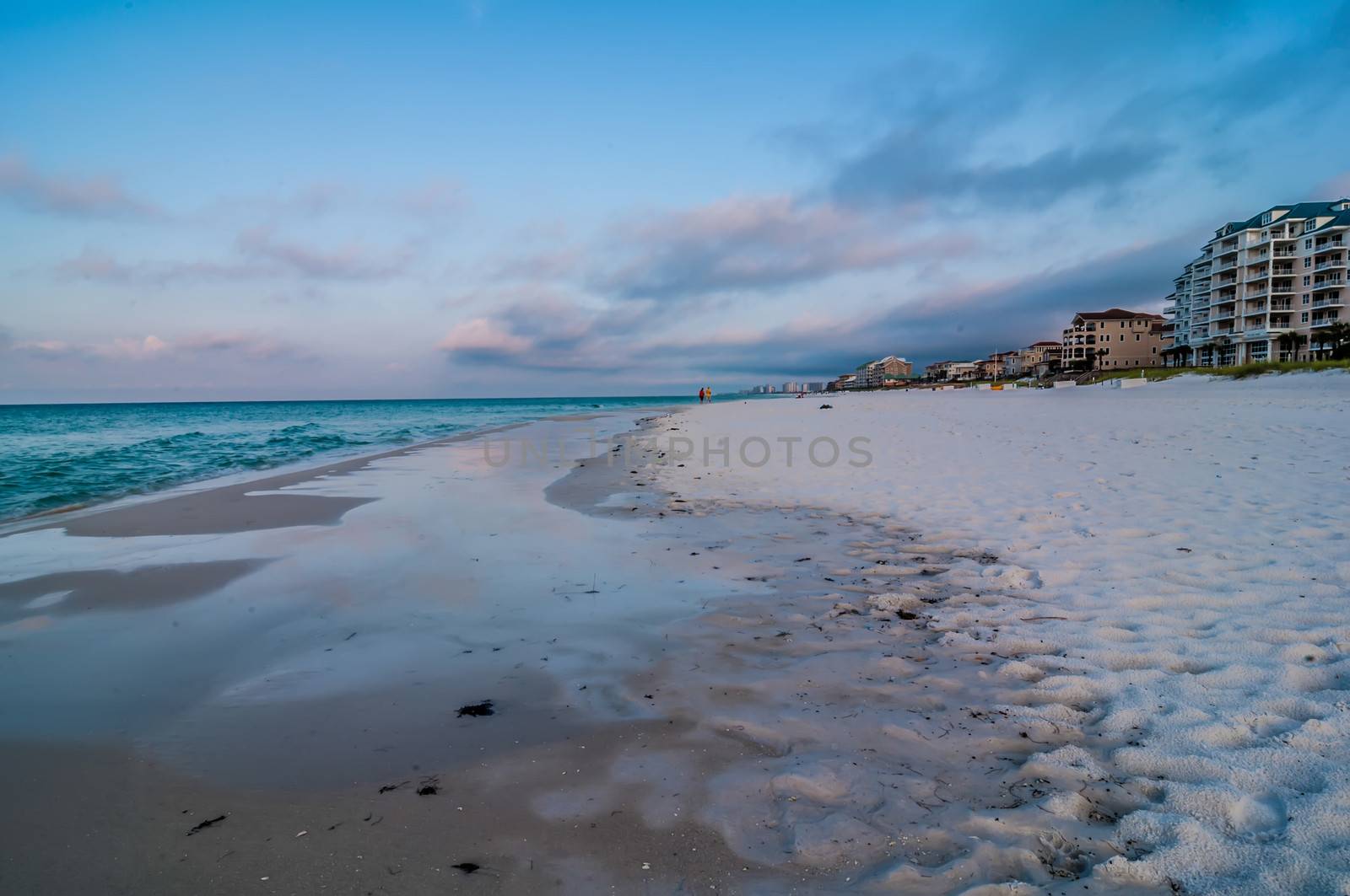 morning sunrise at florida beach