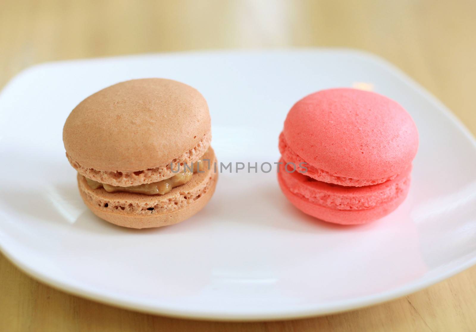 Tasty sweet macaron