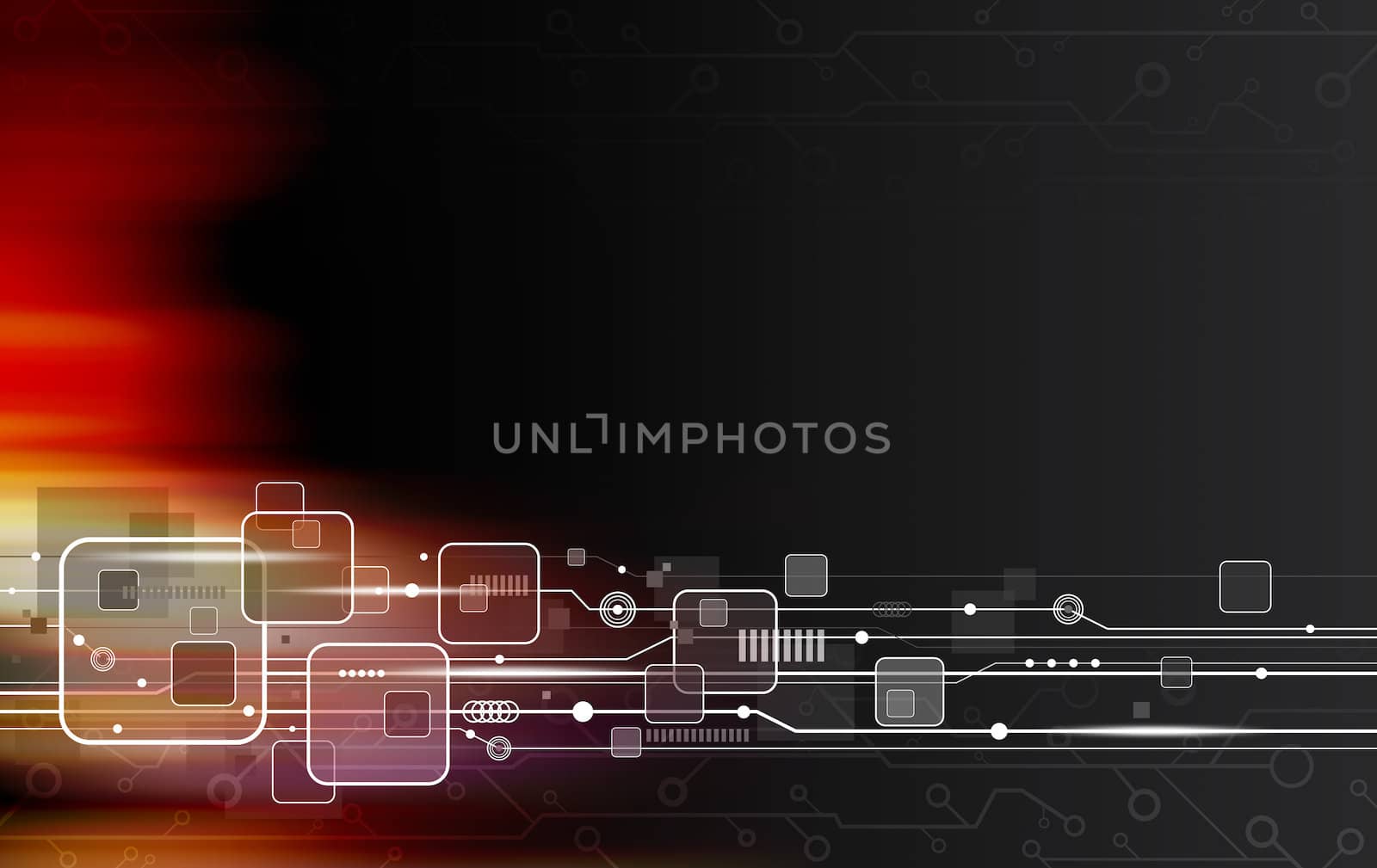 Technology background design by Myimagine